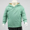 wrap jacket groen voor